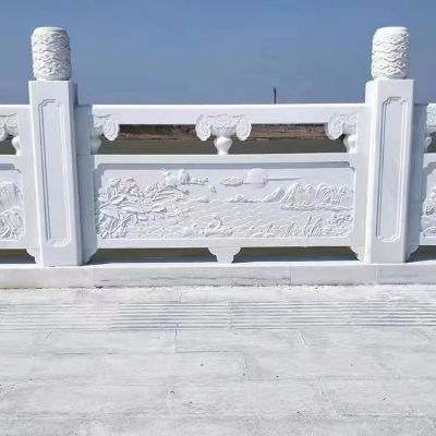 园林大理石石雕户外河道围栏博鱼网页版