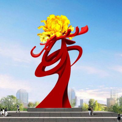 广场摆放金属不锈钢紫铜锻造城市标志博鱼网页版