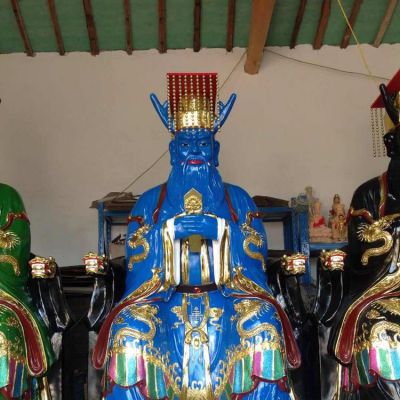 宗教寺庙大型玻璃钢彩绘龙王博鱼网页版