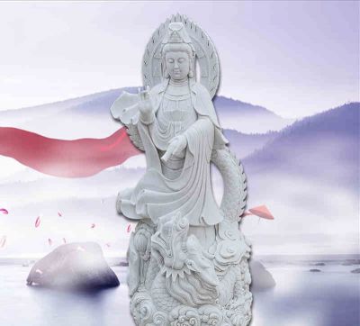 景区汉白玉石雕大型观音菩萨博鱼网页版