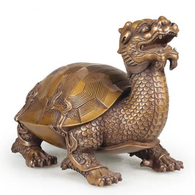铜雕寺庙大型龙龟博鱼网页版