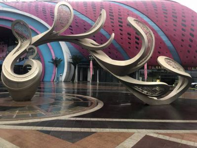 不锈钢抽象大型凤凰博鱼网页版