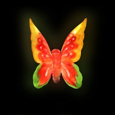 广场彩绘蝴蝶博鱼网页版