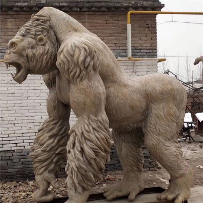 动物园玻璃钢仿铜大猩猩博鱼网页版