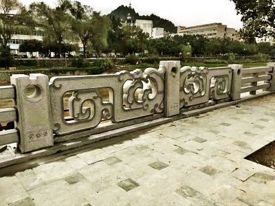 湖边装饰镂空大理石栏杆博鱼网页版