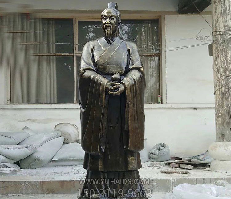 广场铜雕古代名人扁鹊博鱼网页版