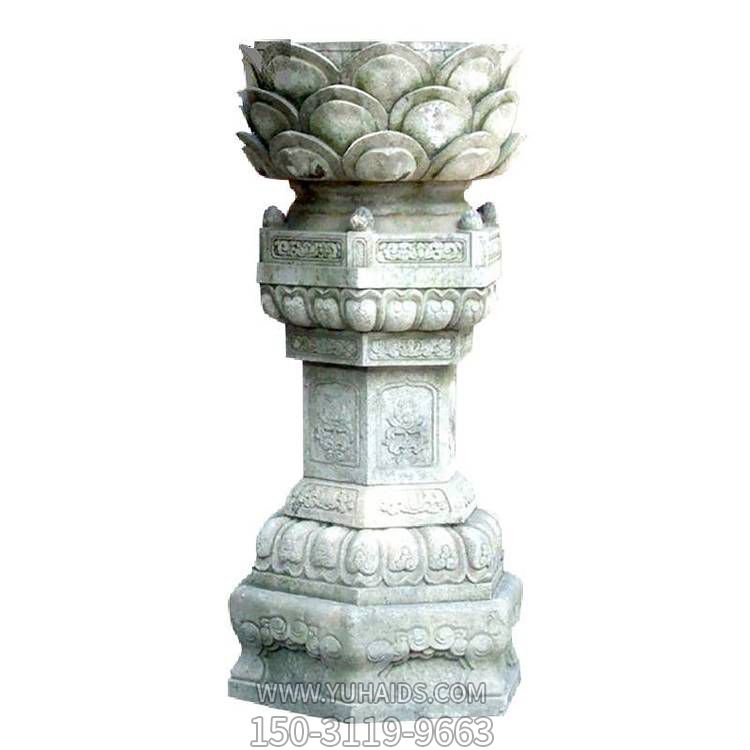 寺庙大型青石雕刻出食台石柱一对 线雕圆雕抛光等工艺博鱼网页版