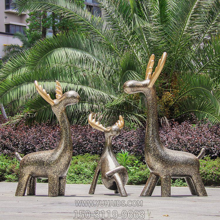 玻璃钢创意动物博鱼网页版摆件