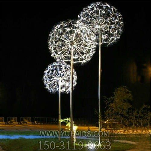 广场户外蒲公英不锈钢灯光博鱼网页版