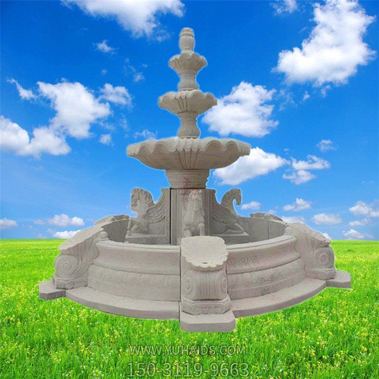 户外园林大理石石雕喷泉博鱼网页版