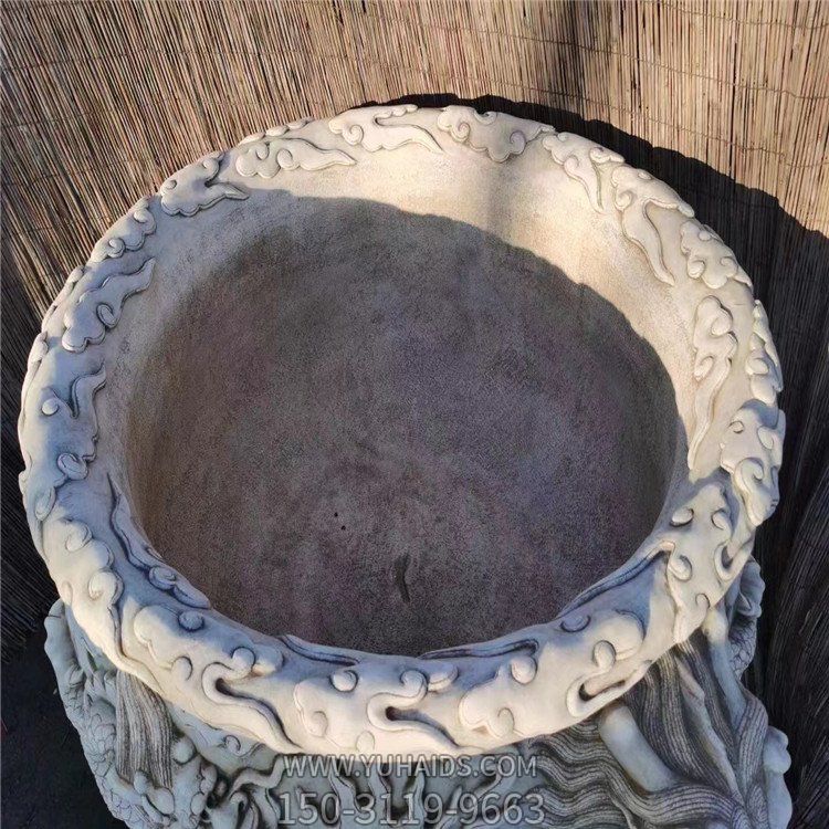 缸博鱼网页版户外庭院家居大理石摆件