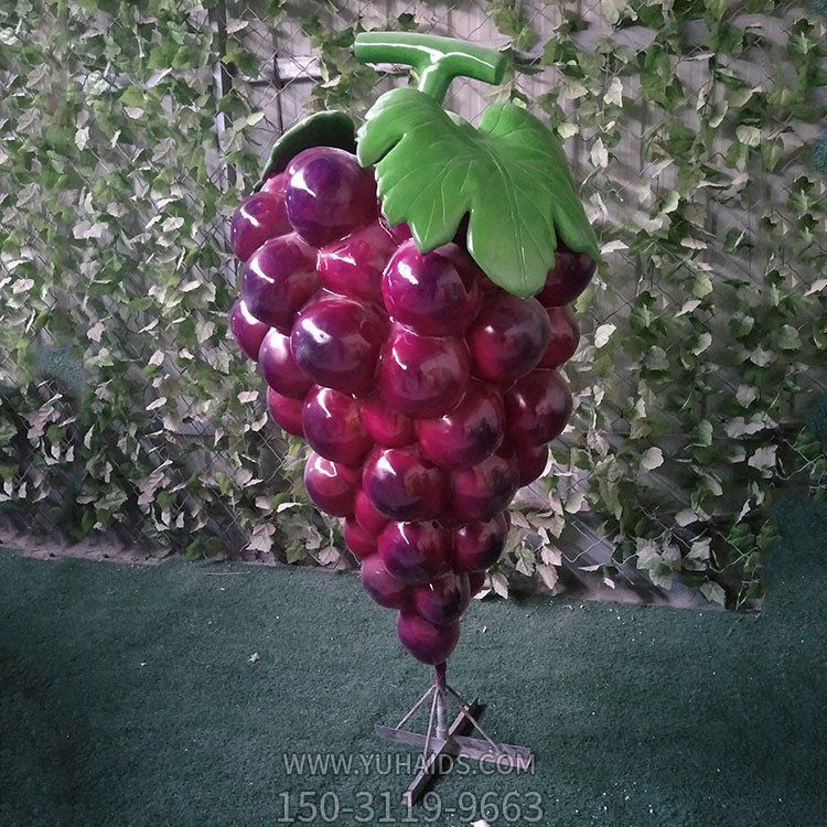 玻璃钢仿真葡萄，大葡萄植物摆件博鱼网页版
