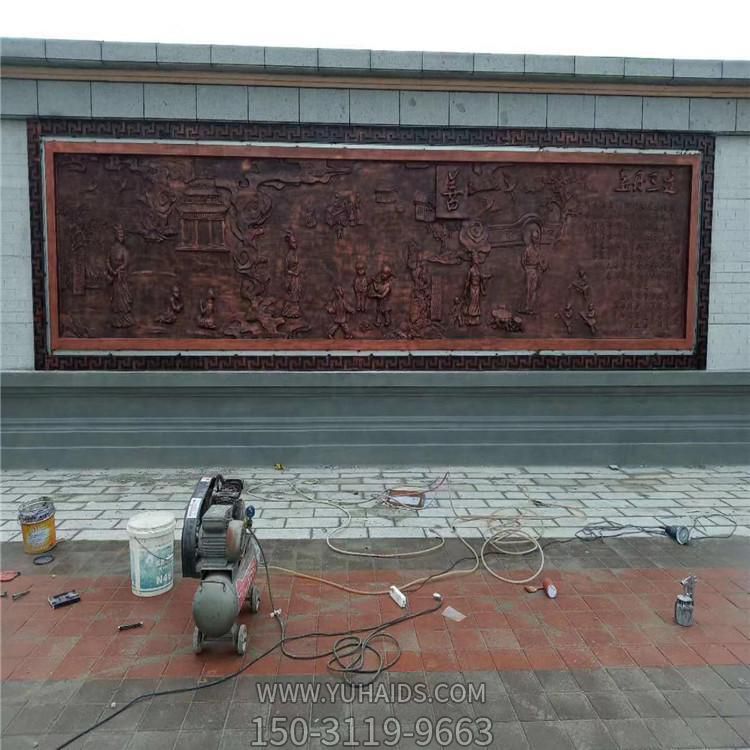 别墅庭院铜雕浮雕影壁壁画博鱼网页版