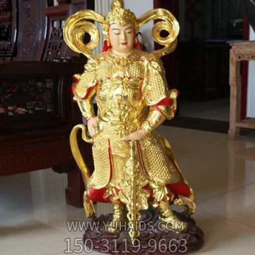 寺庙摆放人物铜神像博鱼网页版