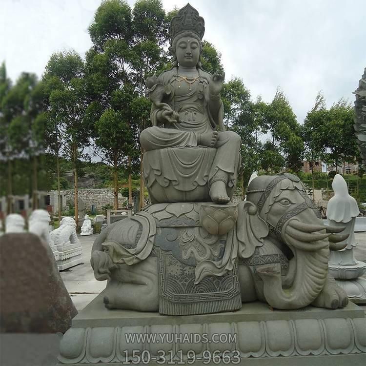 景观户外青石石雕文姝普贤博鱼网页版