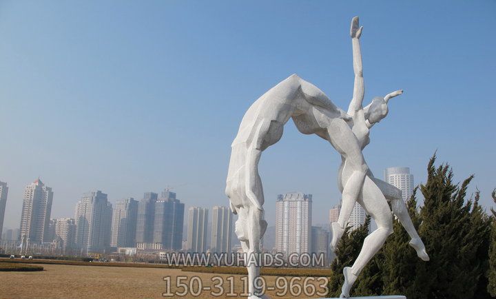 花园创意不锈钢运动体操博鱼网页版