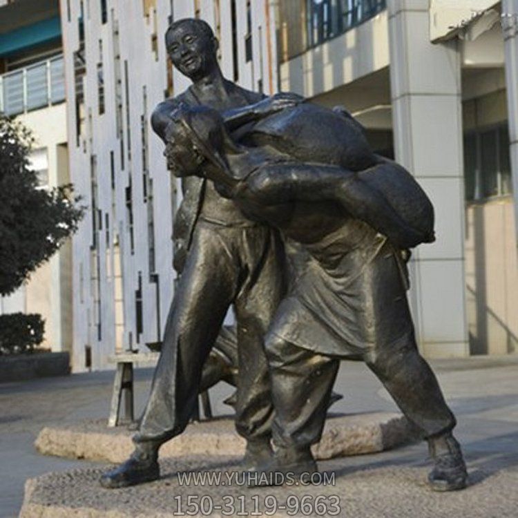 景区街道景观玻璃钢仿铜主题性小品雕像博鱼网页版