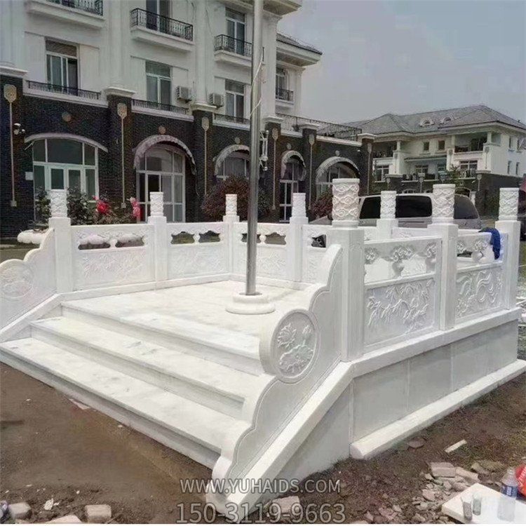 学校升旗台景区拱桥装饰汉白玉石栏杆博鱼网页版