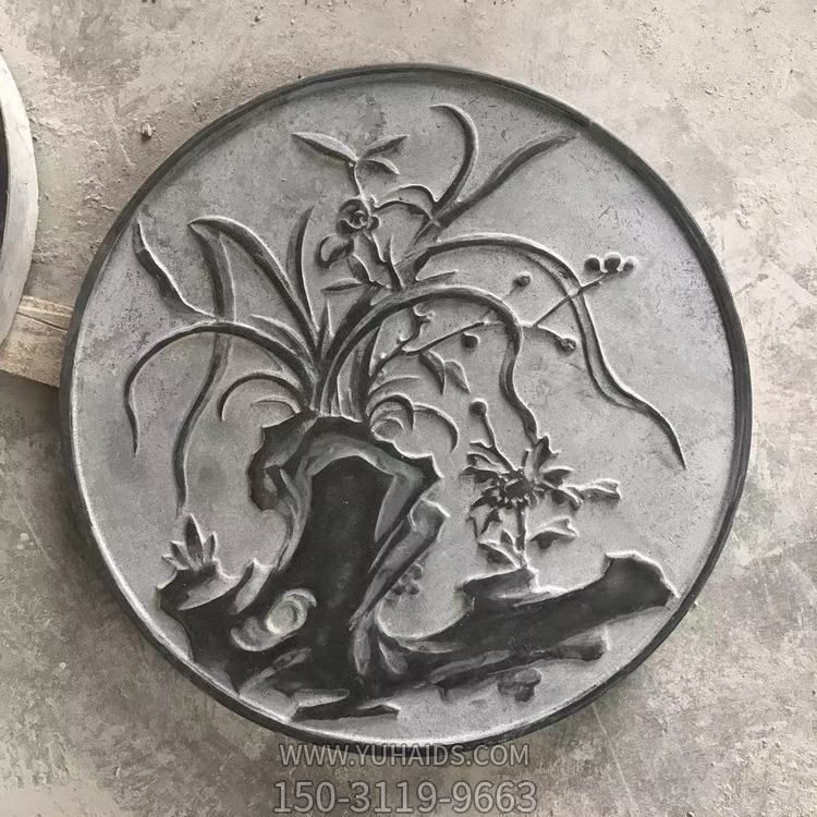 中式庭院玄关装饰青石浮雕影壁墙博鱼网页版