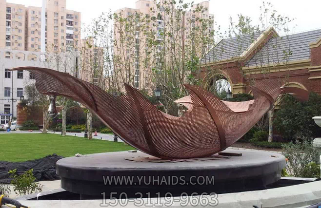 户外广场大型不锈钢景观博鱼网页版