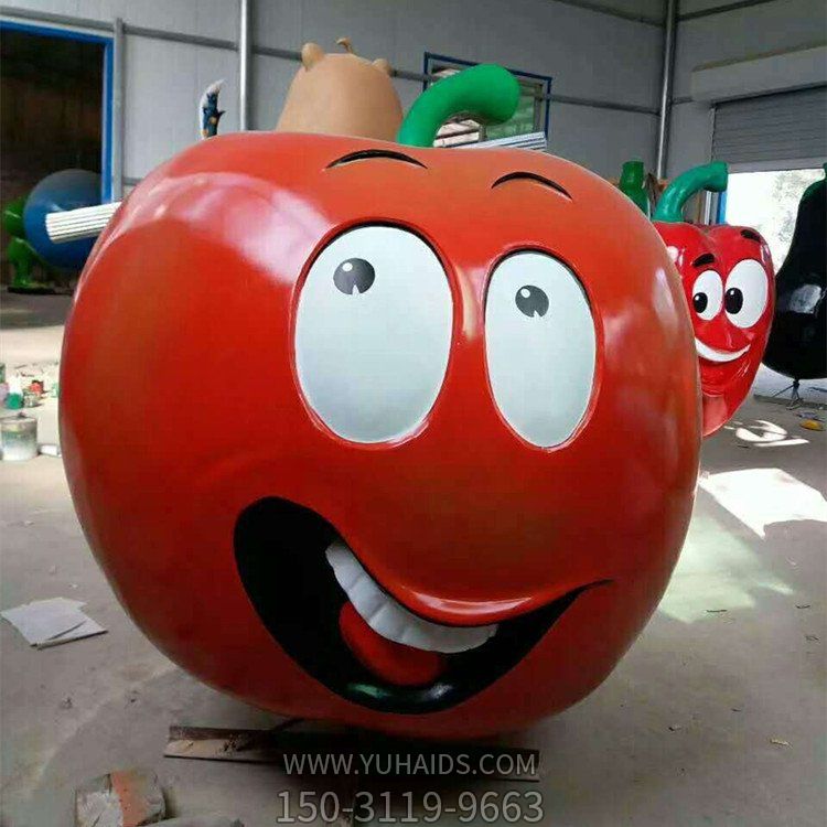 商场创意搞怪园林景观摆件西红柿博鱼网页版