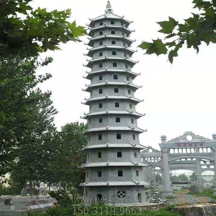景区寺庙大型大理石石雕佛塔博鱼网页版