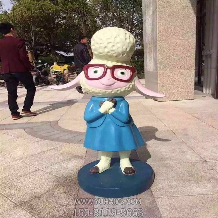 玻璃钢卡通电影动物博鱼网页版摆件