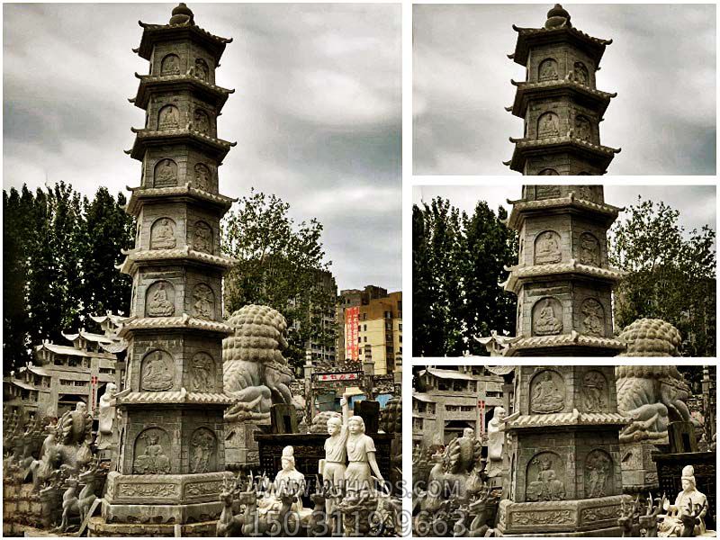 青石浮雕佛像寺院佛塔博鱼网页版