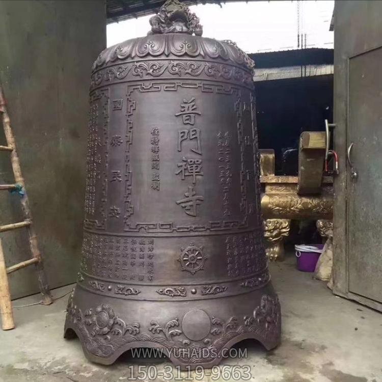 铜雕寺庙大型景观铜钟博鱼网页版摆件