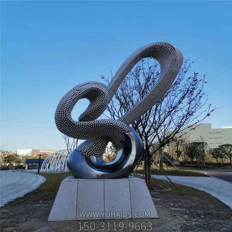 园林广场不锈钢抽象景观摆件博鱼网页版