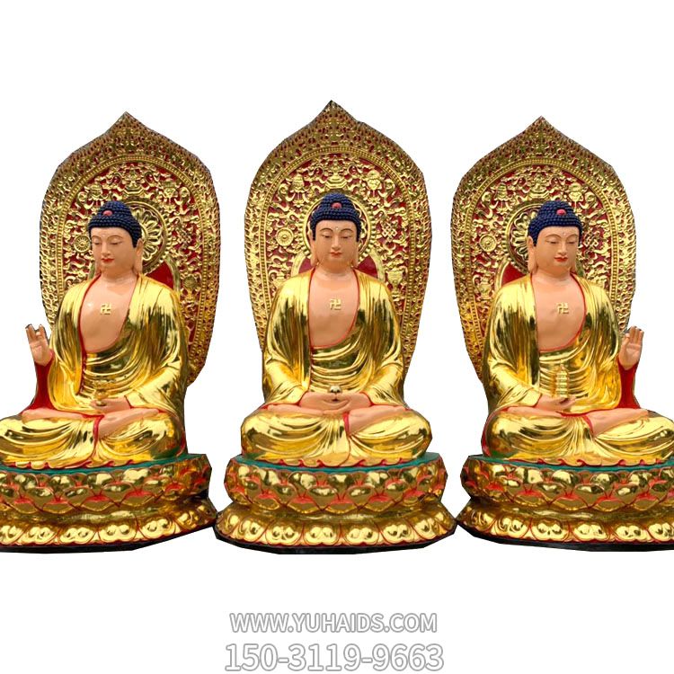 寺庙景区大型玻璃钢喷金烤漆菩萨博鱼网页版