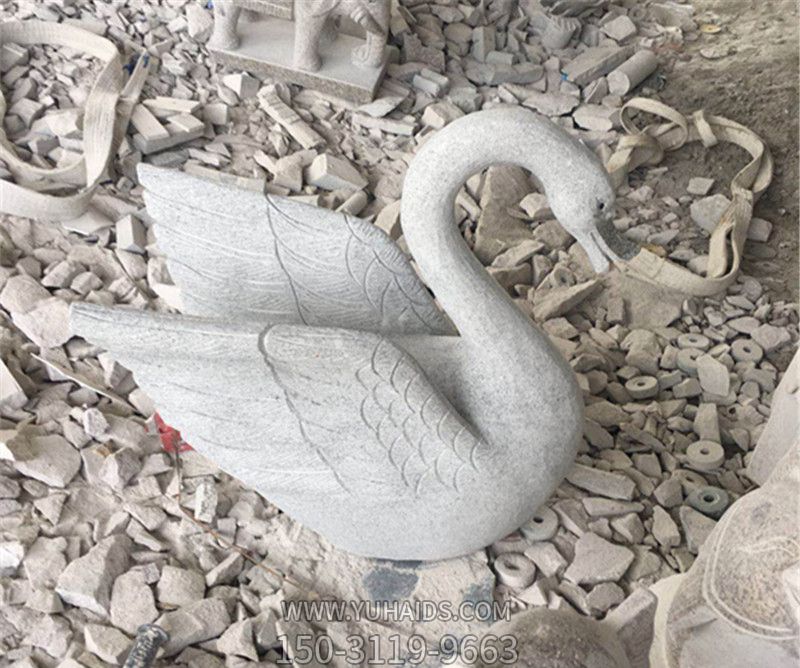 石雕黄锈石花岗岩天鹅大理石天鹅博鱼网页版