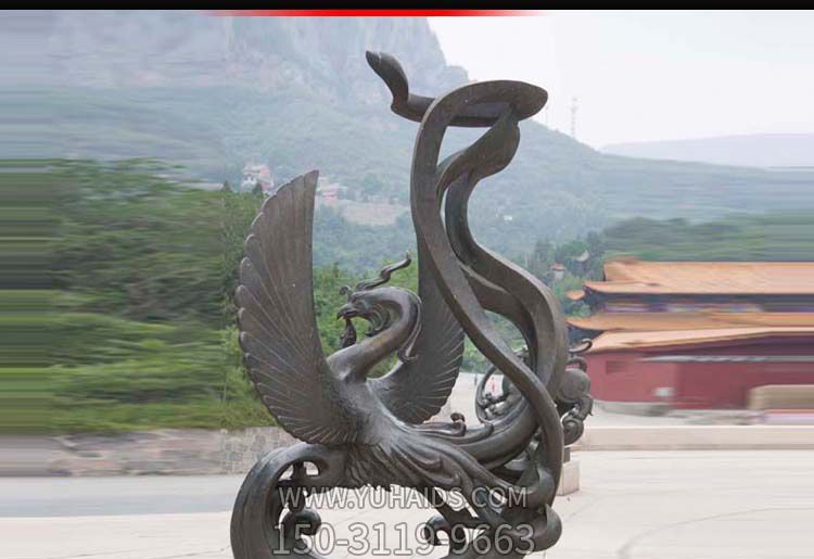 城市标识抽象艺术铜铸的天鹅博鱼网页版