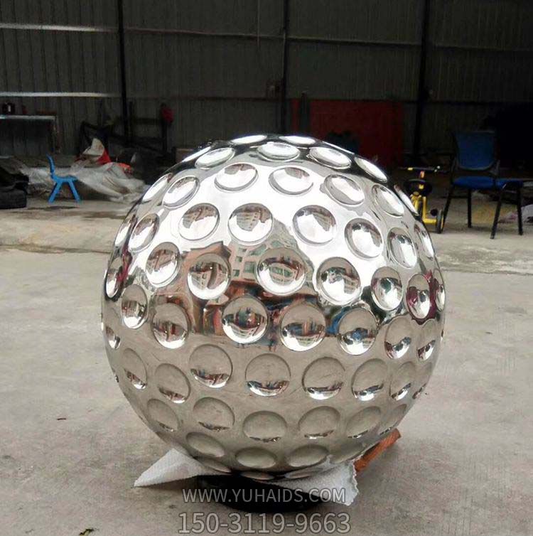 户外不锈钢镜面切面抛光球体博鱼网页版
