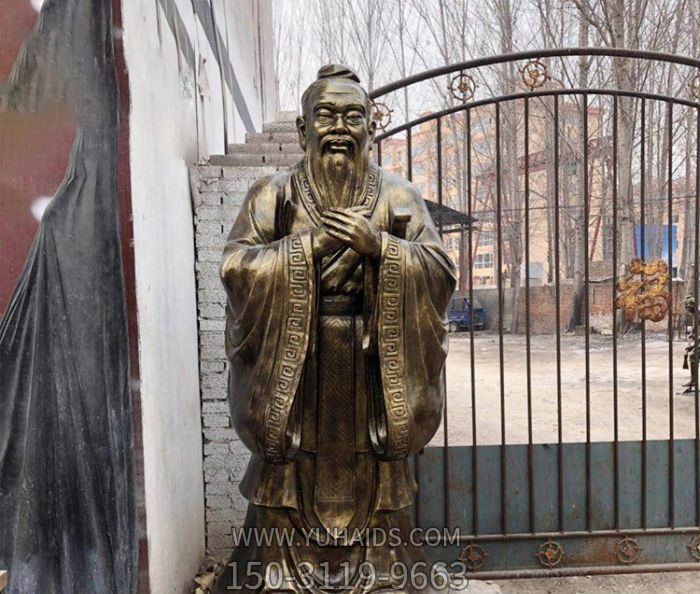 校园先师孔子铜雕博鱼网页版