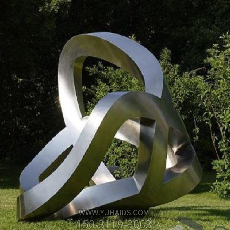 几何不锈钢户外园林创意景观摆件博鱼网页版
