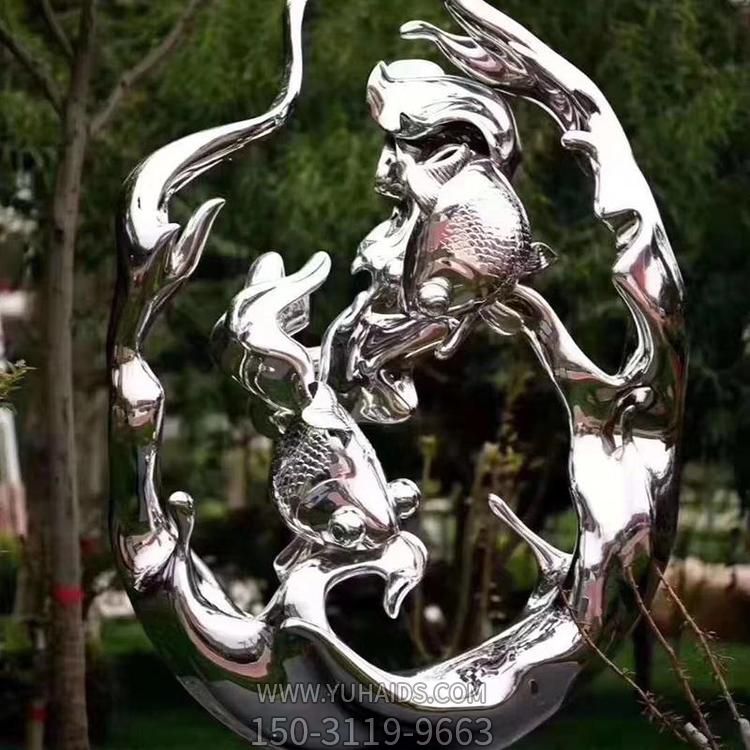 广场园林不锈钢抽象景观博鱼网页版