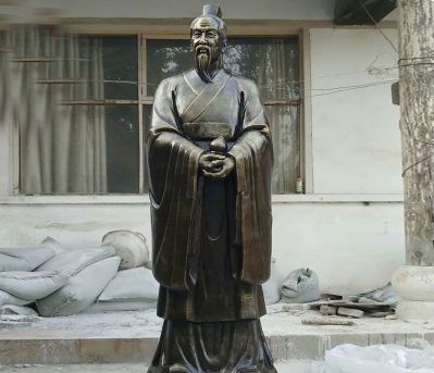 广场铜雕古代名人扁鹊博鱼网页版