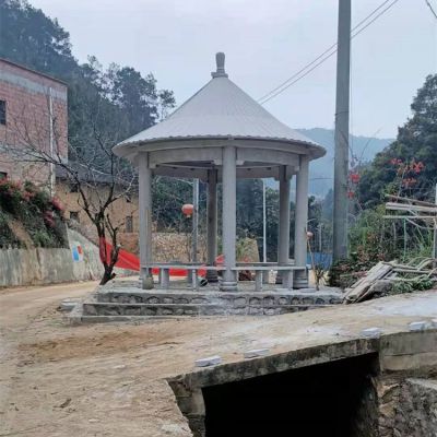 大理石石雕景观凉亭博鱼网页版