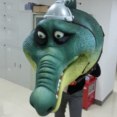 商场摆放的玻璃钢卡通鳄鱼博鱼网页版