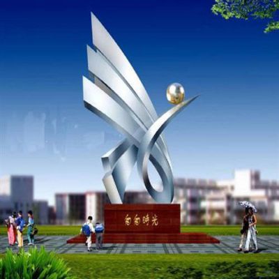 校园广场浮雕不锈钢抽象艺术造型博鱼网页版