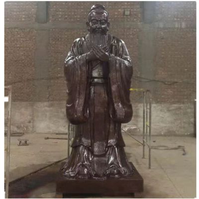 玻璃钢仿铜户外园林景观古代人物博鱼网页版