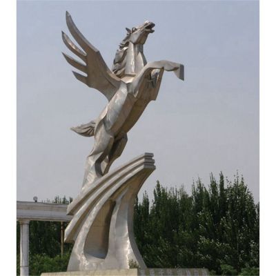 不锈钢拉丝广场学校飞马园林景观博鱼网页版