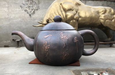 玻璃钢仿铜公园景区大型天壶博鱼网页版