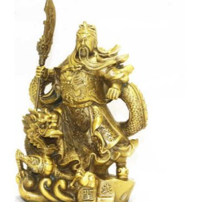 纯金打造家居寺庙公园武财神博鱼网页版