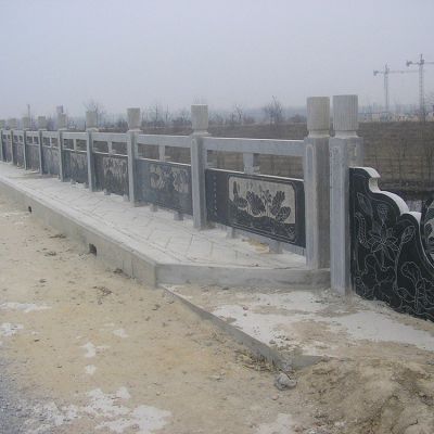 园林石桥大理石围栏栏杆工艺品