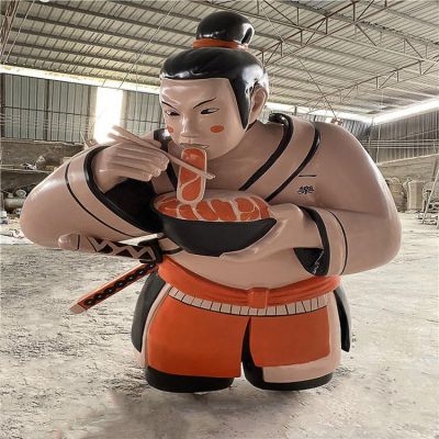 企业公司餐饮日式料理形象玻璃钢卡通人物博鱼网页版 