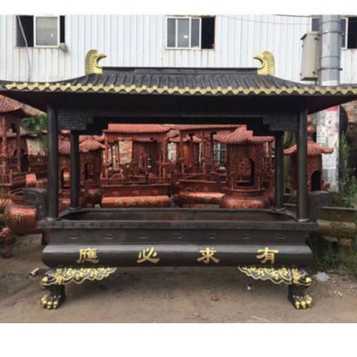 寺庙大型铜雕香炉博鱼网页版