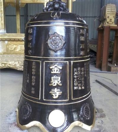 铜雕寺庙骑马铜钟博鱼网页版