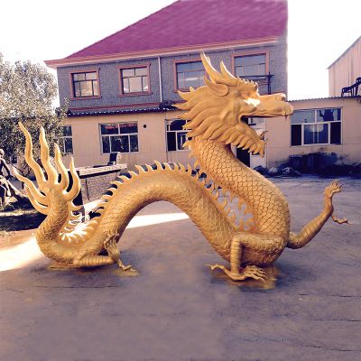 园林景区纯铜打造神兽龙博鱼网页版